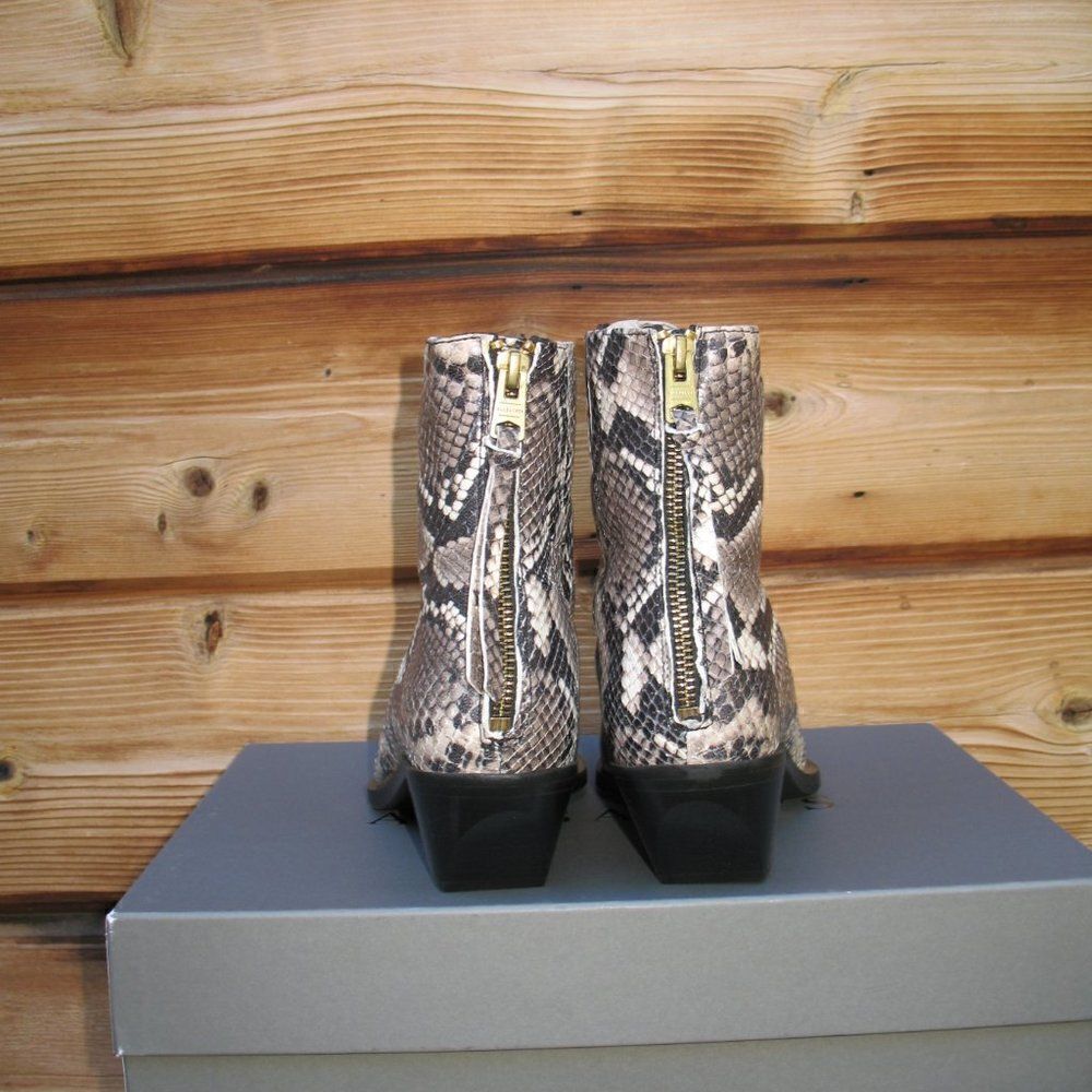 All Saints Lenora womens Leather Boots Booties 9 9.5 - Picture 6 of 11